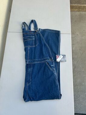 Craft Men's Dark Blue Denim Overalls